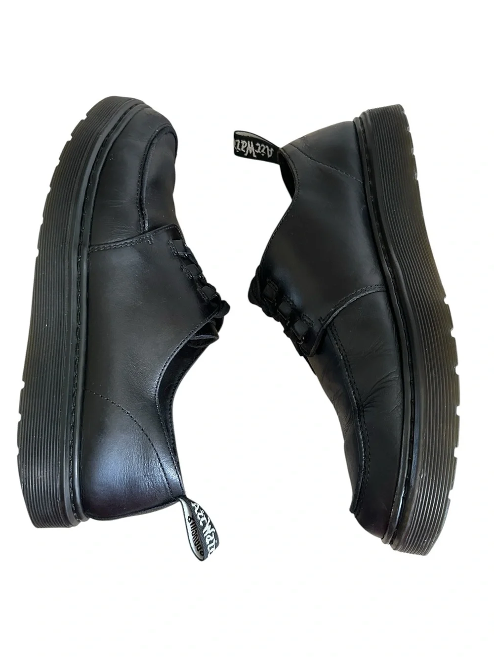 Dr. Martens‎ Walden Leather Derby Creeper Shoes Black Size 10